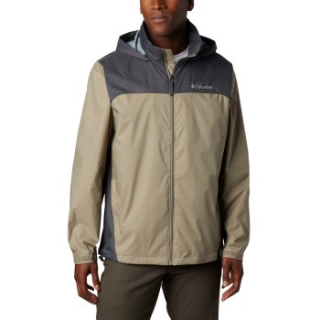 Columbia Glennaker Lake Rain Big, Chamarras Grises Oscuro Para Hombre | 584706-OAK